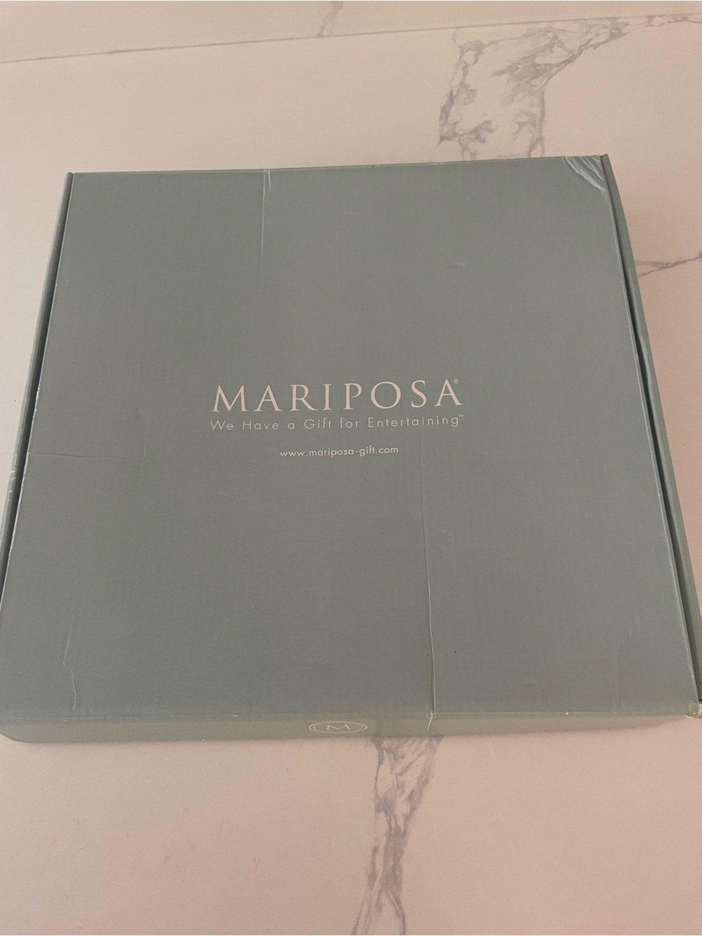 Mariposa Pearled Square Platter - Picture 6 of 8